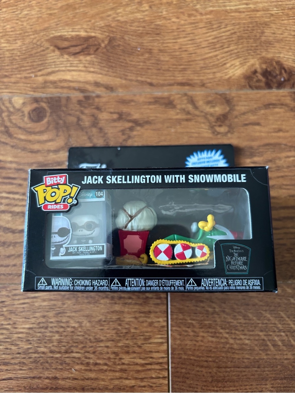 Funko Bitty Pop! Rides NBC Jack Skellington with Snowmobile